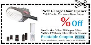 Garage Door Opener Coupon