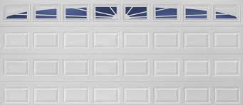 Garage Door Inserts Sunburst