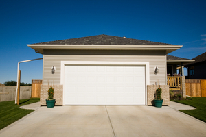  Vinyl Garage Door installation