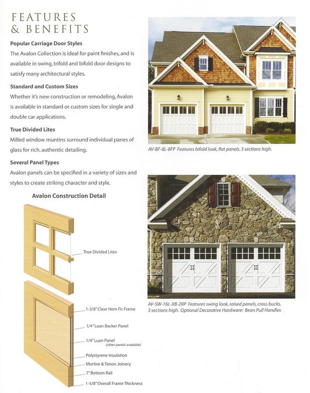 Popular Carriage House Garage Door Styles