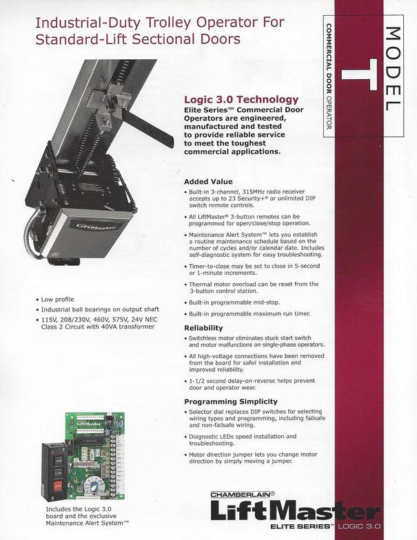 Commercial Garage Openers